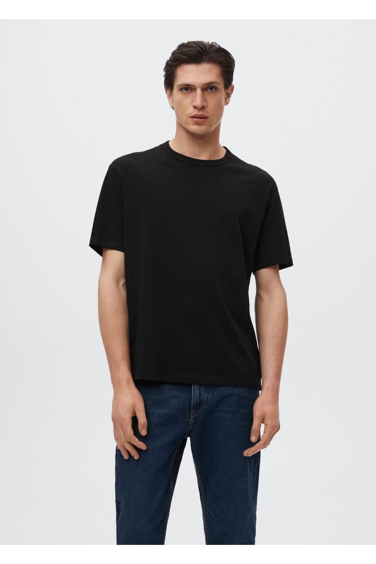 تصویر تی شرت اورجینال مردانه برند Mango کد b37001033 