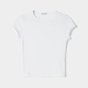تی شرت اورجینال زنانه برند Bershka کد jcb08076987
