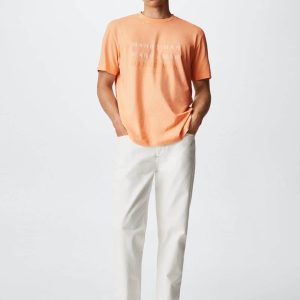 تی شرت اورجینال مردانه برند Mango کد bk37042521