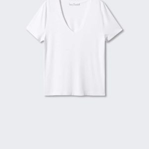 تی شرت اورجینال زنانه برند Mango کد bfd57030254