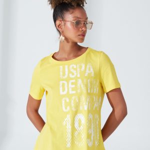 تی شرت اورجینال زنانه برند U.S. Polo Assn کد nju5002996499