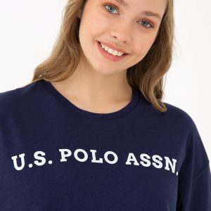 تی شرت اورجینال زنانه برند U.S. Polo Assn کد G082SZ011.000.1278208