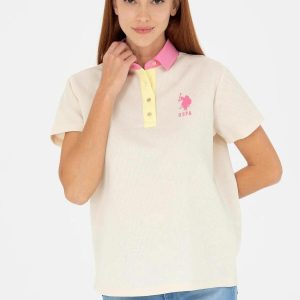 تی شرت اورجینال زنانه برند U.S. Polo Assn کد G082SZ011.000.1578106