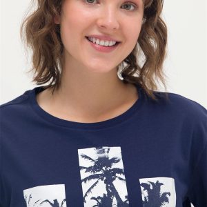 تی شرت اورجینال زنانه برند U.S. Polo Assn کد nbv0001570779