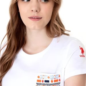 تی شرت اورجینال زنانه برند U.S. Polo Assn کد G082SZ011.000.1436315