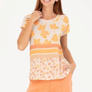 تی شرت اورجینال زنانه برند U.S. Polo Assn کد G082SZ011.000.1598683