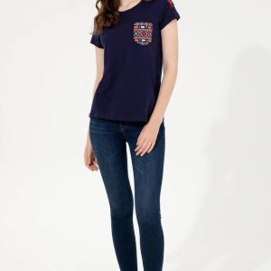 تی شرت اورجینال زنانه برند U.S. Polo Assn کد vfg82650252286