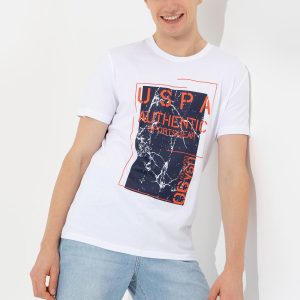 تی شرت اورجینال مردانه برند U.S. Polo Assn کد G081GL011.000.1358335