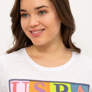 تی شرت اورجینال زنانه برند U.S. Polo Assn کد G082GL011.000.1436482