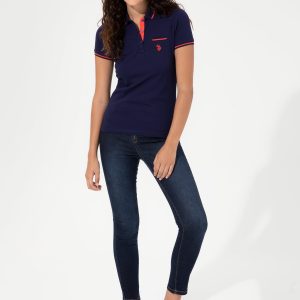 تی شرت اورجینال زنانه برند U.S. Polo Assn کد G082GL011.000.1360107