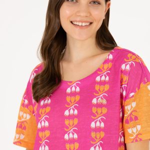 تی شرت اورجینال زنانه برند U.S. Polo Assn کد cds1574319